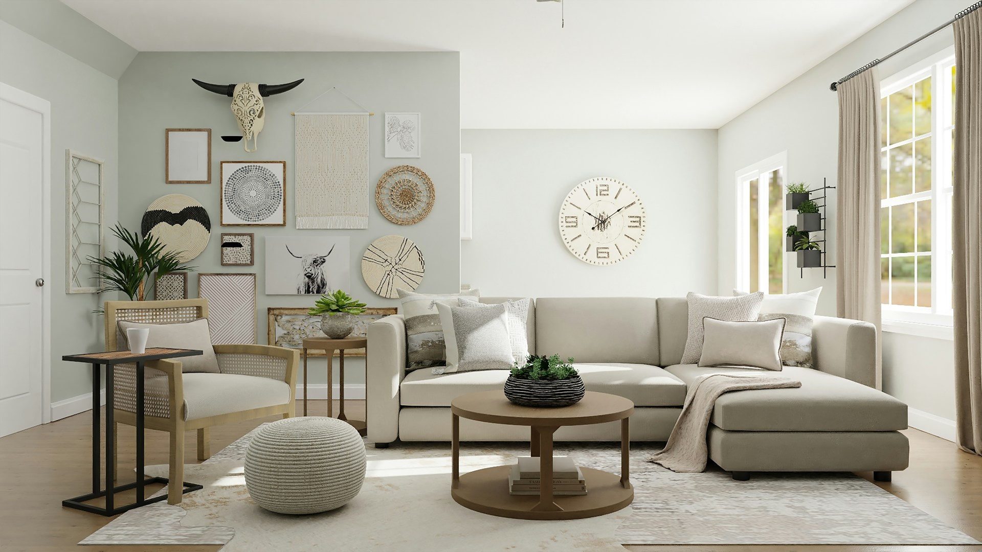 Luxury Curved Living Space